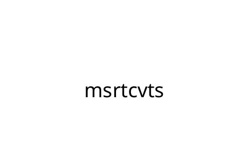 msrtcvts