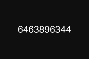 6463896344