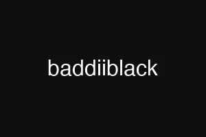 baddiiblack