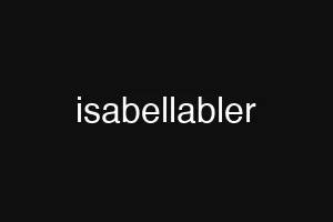 isabellabler