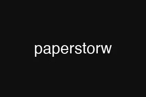 paperstorw