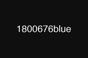 1800676blue