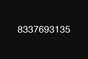 8337693135