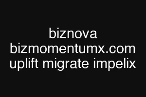biznova bizmomentumx.com uplift migrate impelix